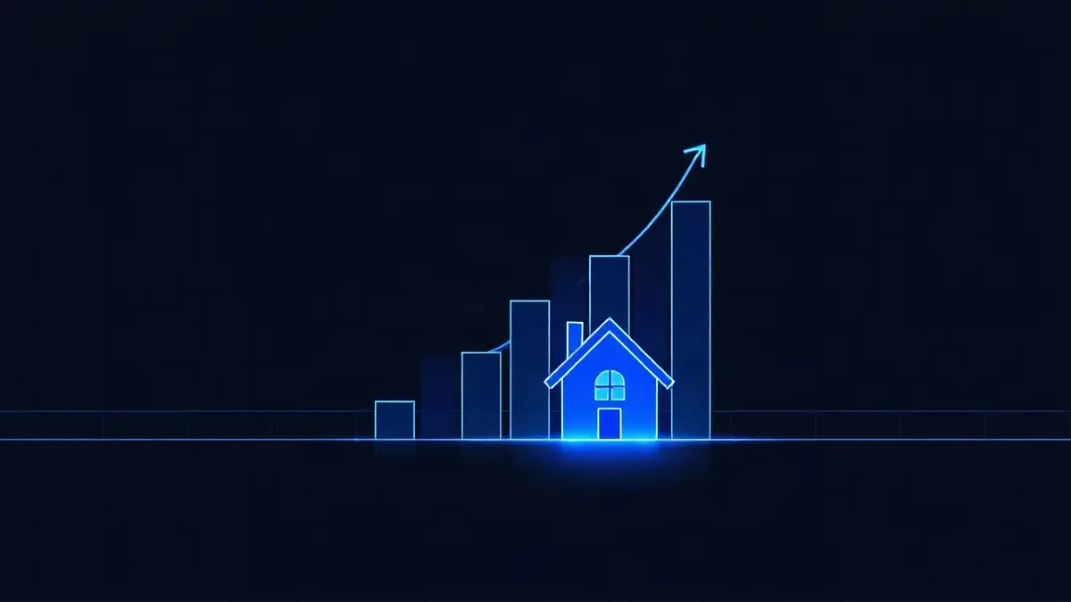 رسم توضيحي مفاهيمي يمثّل SEO لتطبيق عقارات: كيف تجلب له مستخدمين من Google